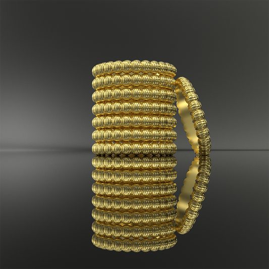 Motif Band (3mm), Bati Collection