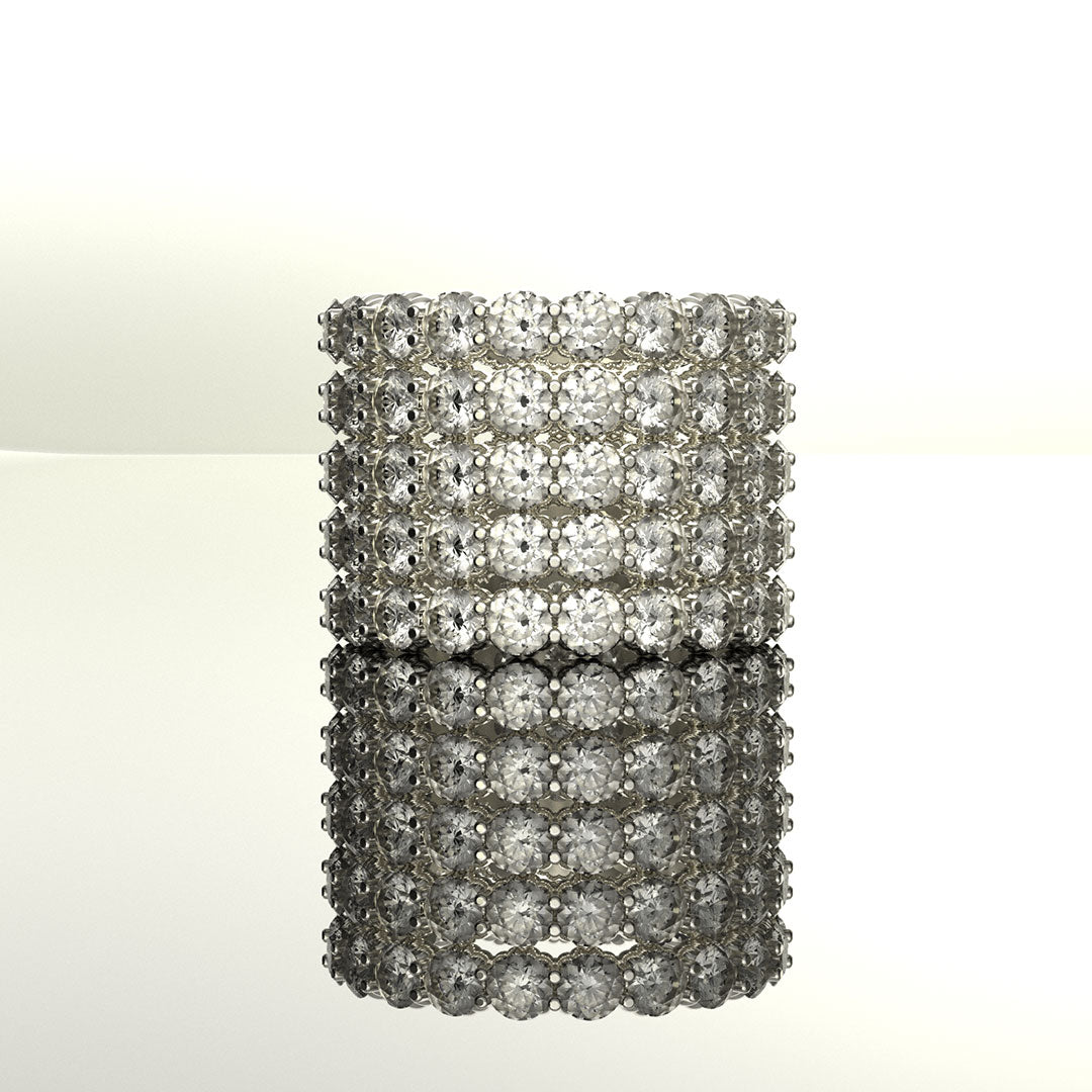 Diamond Eternity Band, Bati Collection