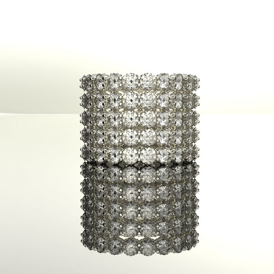 Diamond Eternity Band, Bati Collection